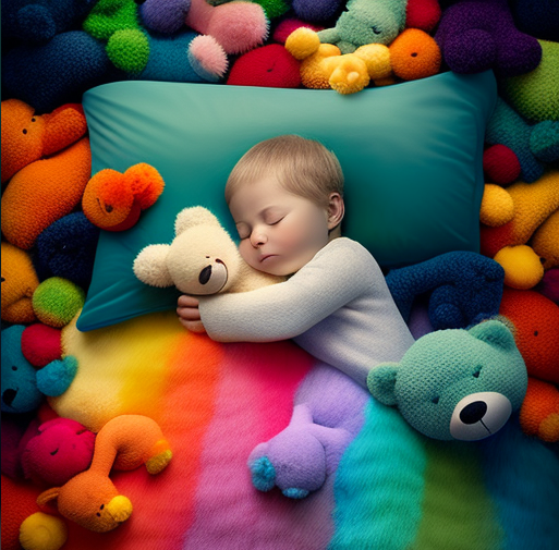 Jordely_baby_sleeping_cuddly_in_a_colorful_childrens_room_006